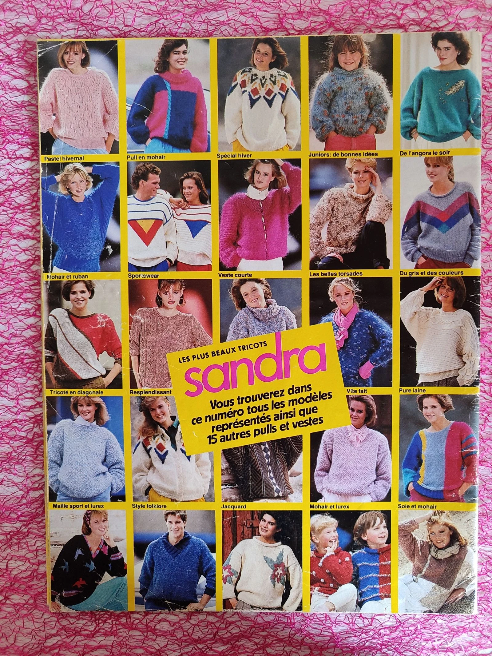Sandra - Les plus beaux tricots - 2 revistas – photo 3